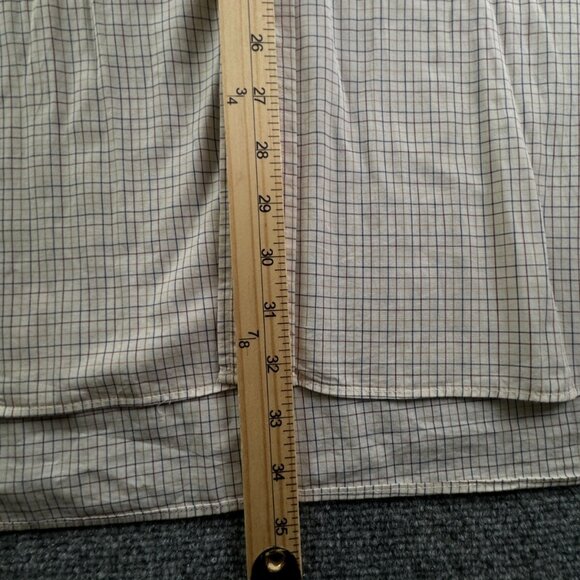 VTG Gitman Bros For Hunt Club Clothiers Button Up Shirt Long Sleeve Check 17 35 - Picture 4 of 16